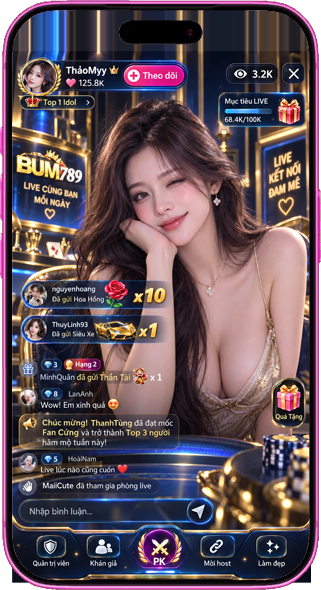 Phòng Live Idol BUM789